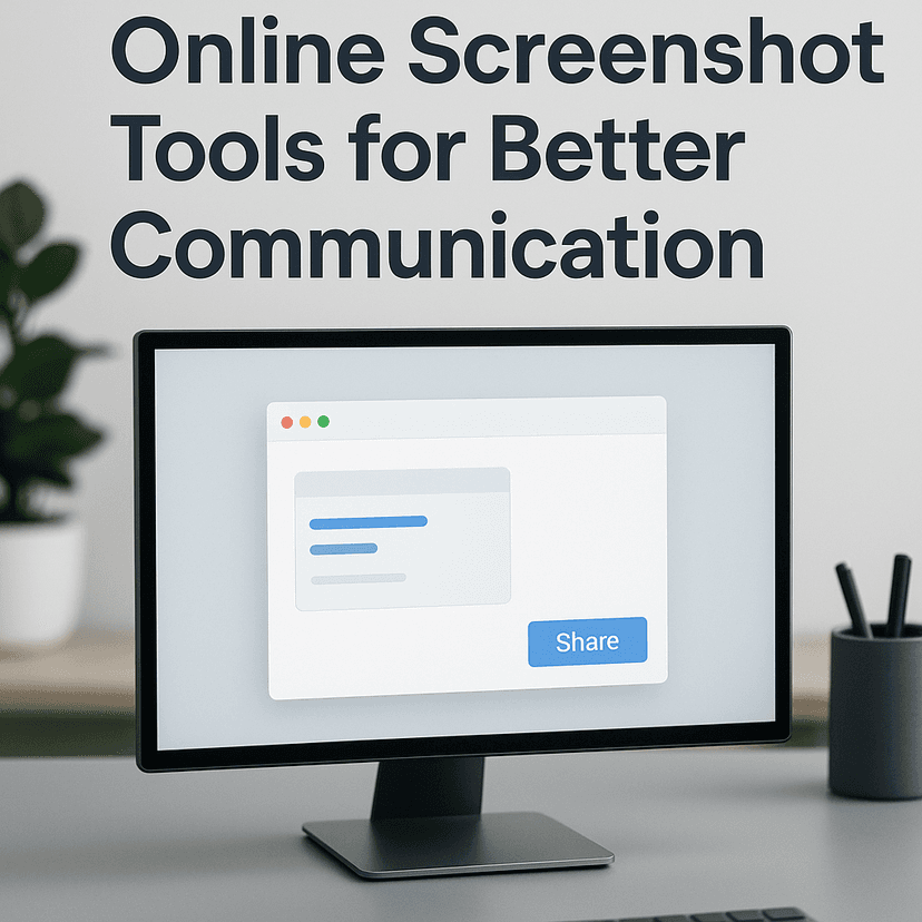 Cover Image for 5 Reasons to Use Online Screenshot Tools for Better Communication